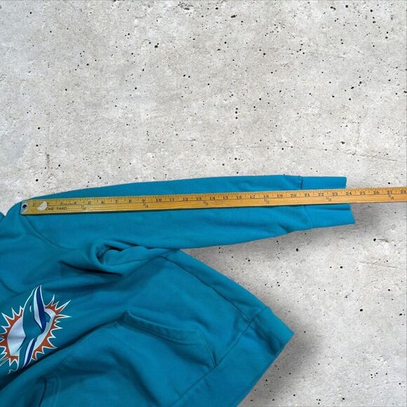 Miami Dolphins Gesicki #88 Hoodie Small Women’s Fanatics Teal NFL Pullover - Picture 11 of 11